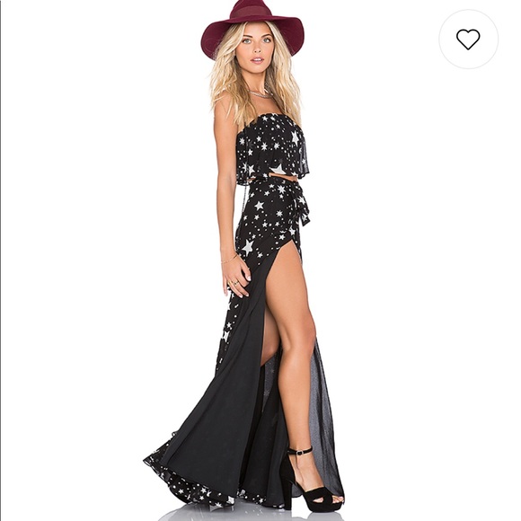 Lovers And Friends hydra skirt in star print - Picture 2 of 7